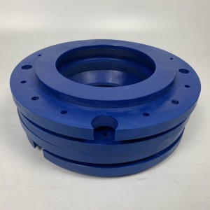 Blue Nylon PA6 Bush