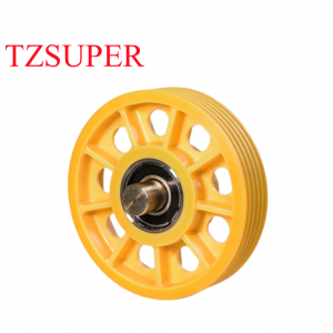 Nylon Elevator Crane Pulley