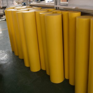 Yellow PA6 Nylon Rod