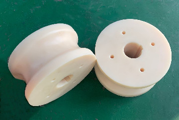 CNC Machined Nylon Wheel