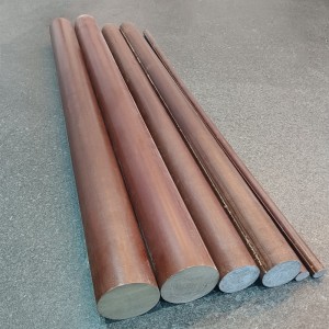 3723 Brown Phenolic Rod