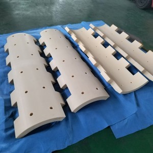 Nylon diameter increasing plate